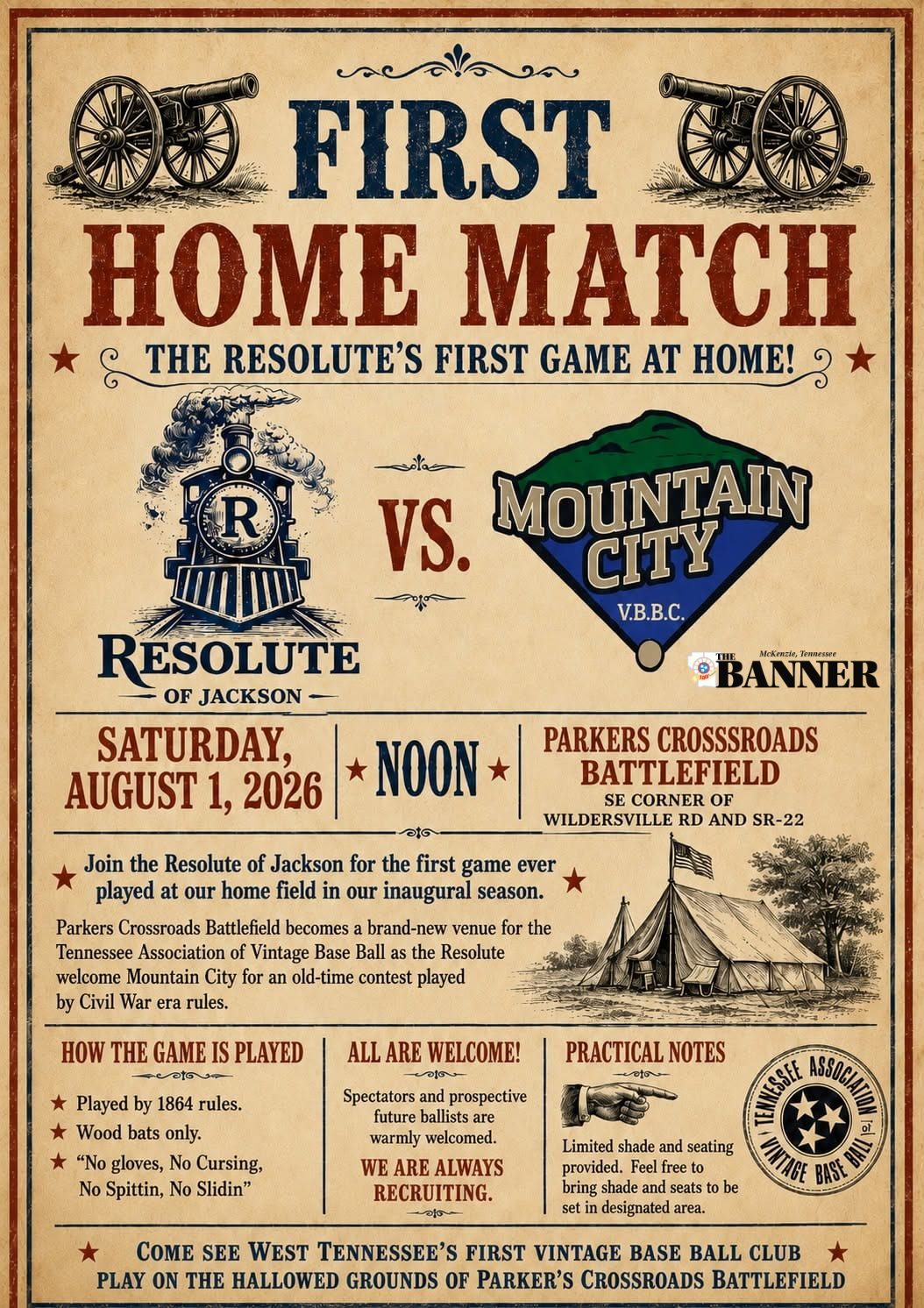 resolute vintage poster