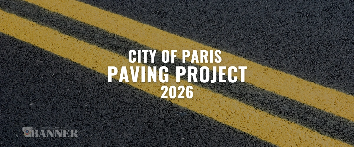City of Paris Begins $1.6 Million Paving Project