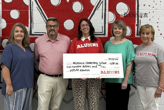 McKenzie High Alumni Association Donates to Schools