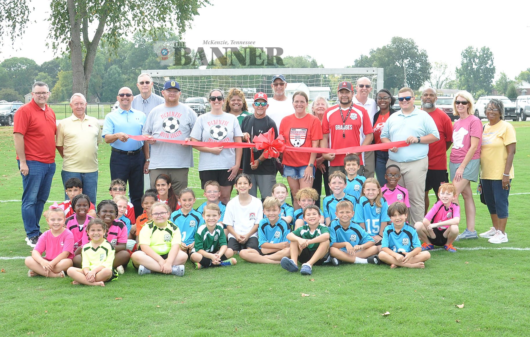 Ribbon Cutting Held for Mulberry Park Soccer Complex