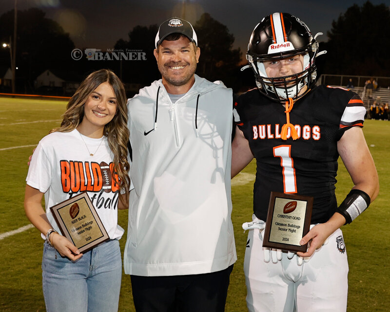 Gleason Seniors Recognized During Pre-Game