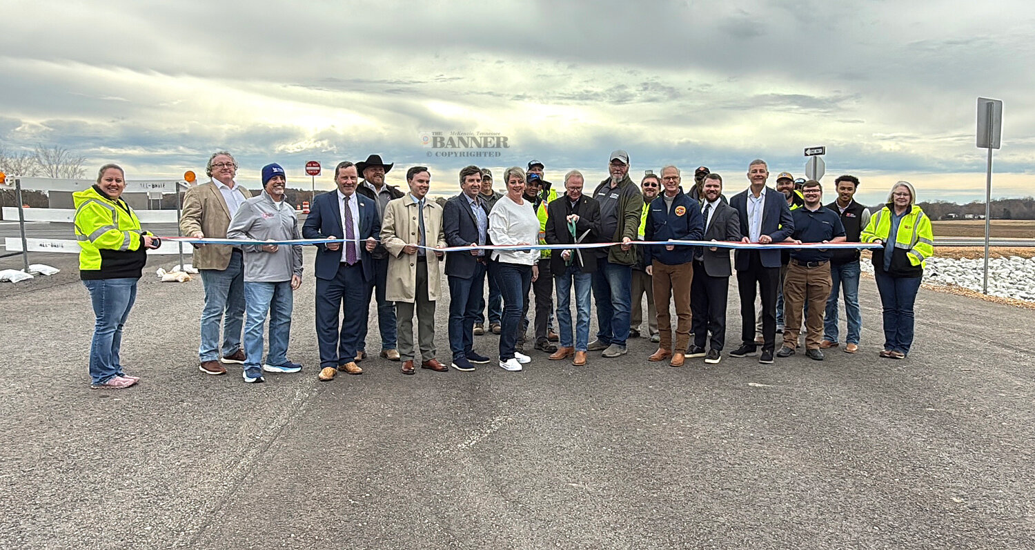 Officials Open State Route 76 with Ribbon Cutting
