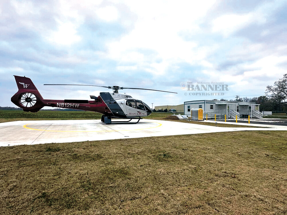 Hospital Wing Now Has Home at Airport