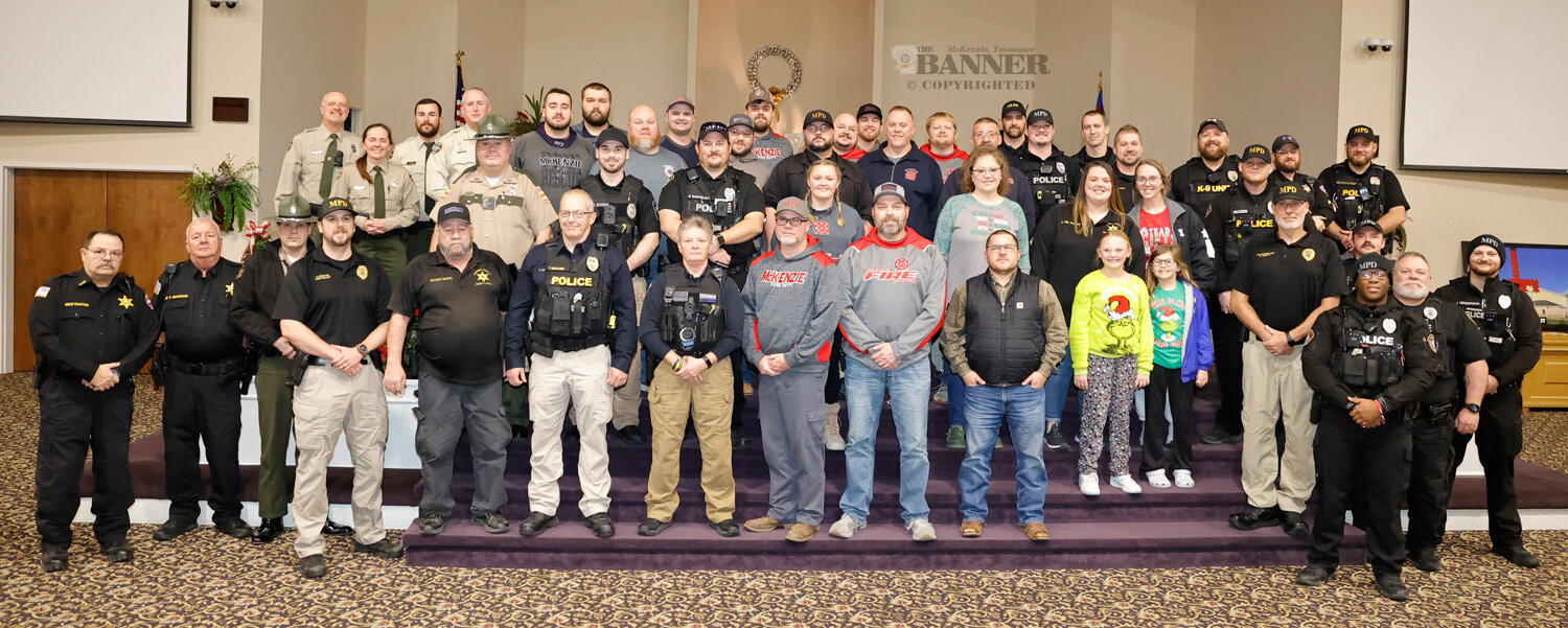 McKenzie's Shop With A First Responder is December 15