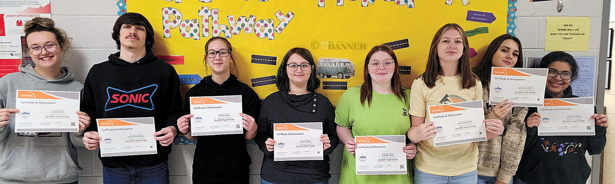 West Carroll Students Earn Food Safety Certifications