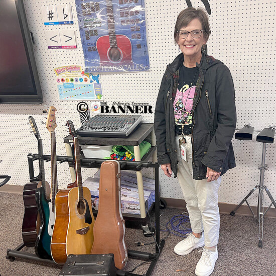Creasys Give Gift of Music to McKenzie Middle School