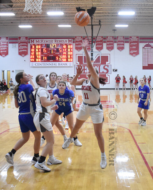 McKenzie Sweeps Central