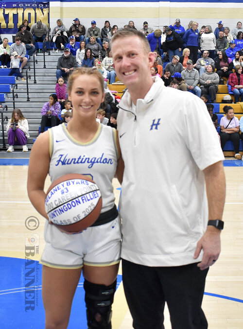 Huntingdon’s Delaney Byars Reaches 1,000-Point Milestone
