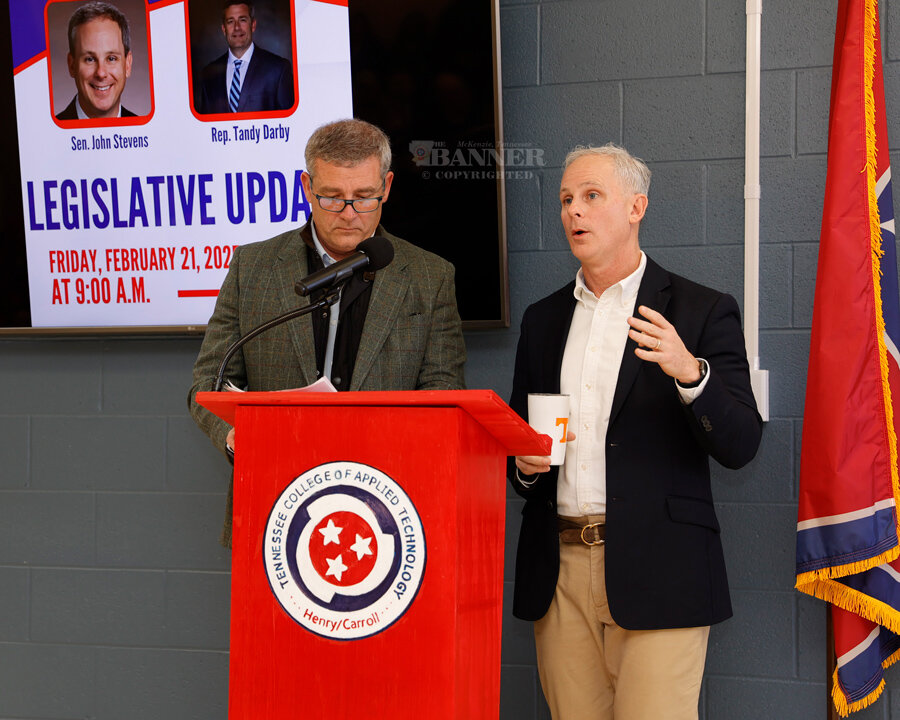 Darby, Stevens Speak at Henry County Forum