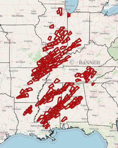 40 Dead in Severe Weather Rampage