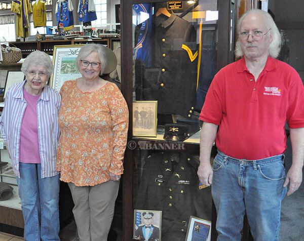 Local Museum Receives Uniform Display