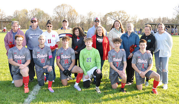 Rebels Earn District Win Over Rockets on Senior Day
