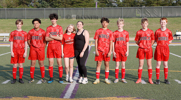 McKenzie Middle School Soccer Celebrates Eighth Grade Night