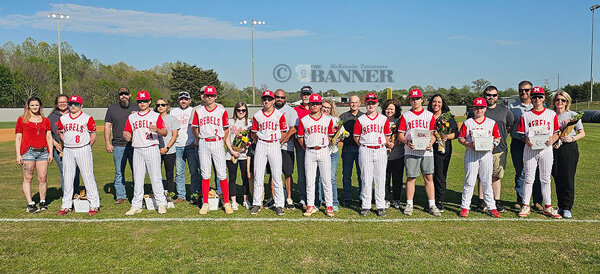 Rebels Crush Lions on Eighth Grade Night
