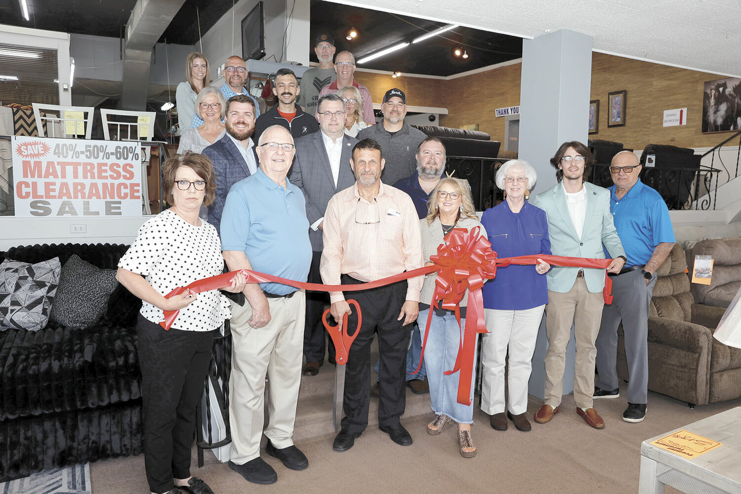 Premier Furniture Company Hosts Ribbon-Cutting for New McKenzie Store