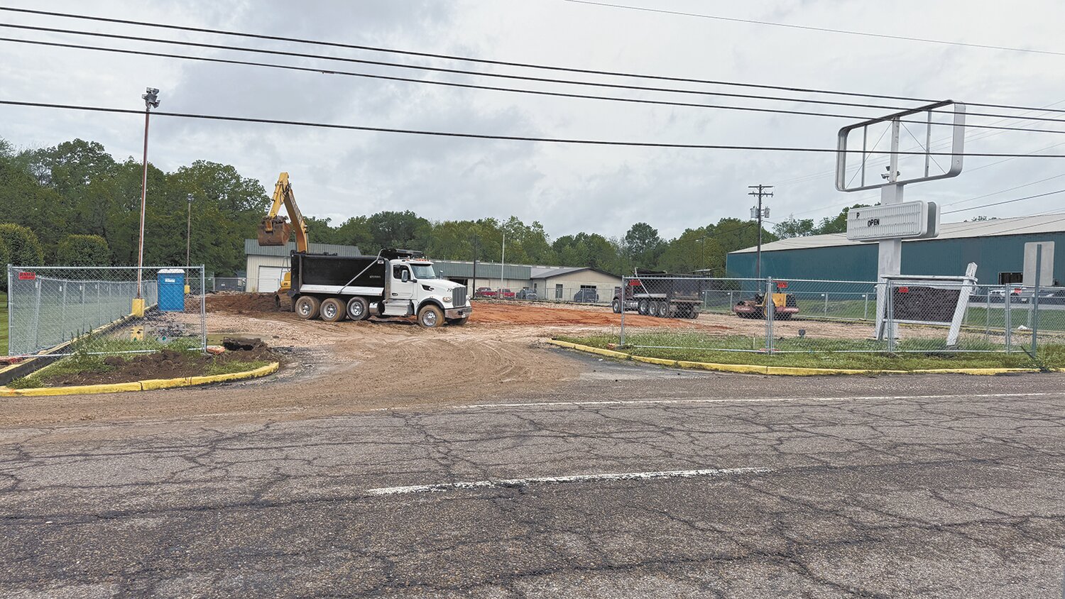 Construction Begins at Taco Bell Site