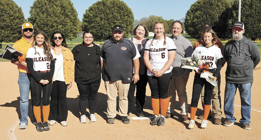 Gleason Senior Softball Players Honored