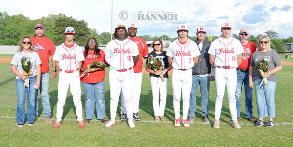 Surber Strikes Out 17 in Rebels' Senior Night Win
