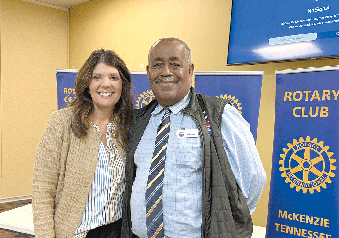 McKenzie Rotary Learns About CTE at McKenzie Schools
