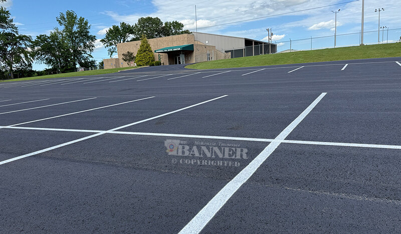Carroll County Civic Center Parking Lot Gets Resurfaced