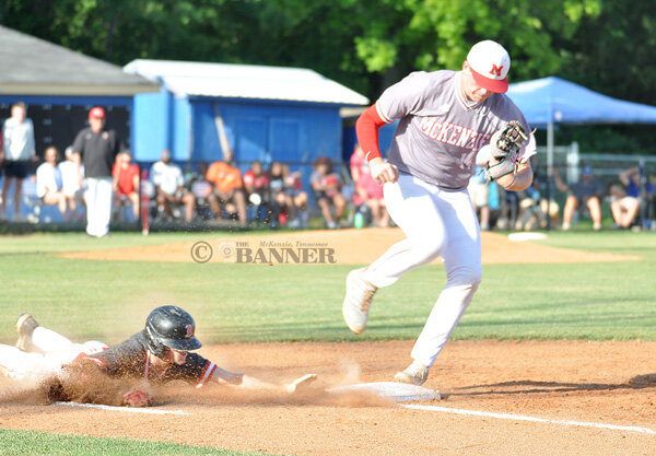 Rebels Stay Alive with Win Over Bradford, 8-5