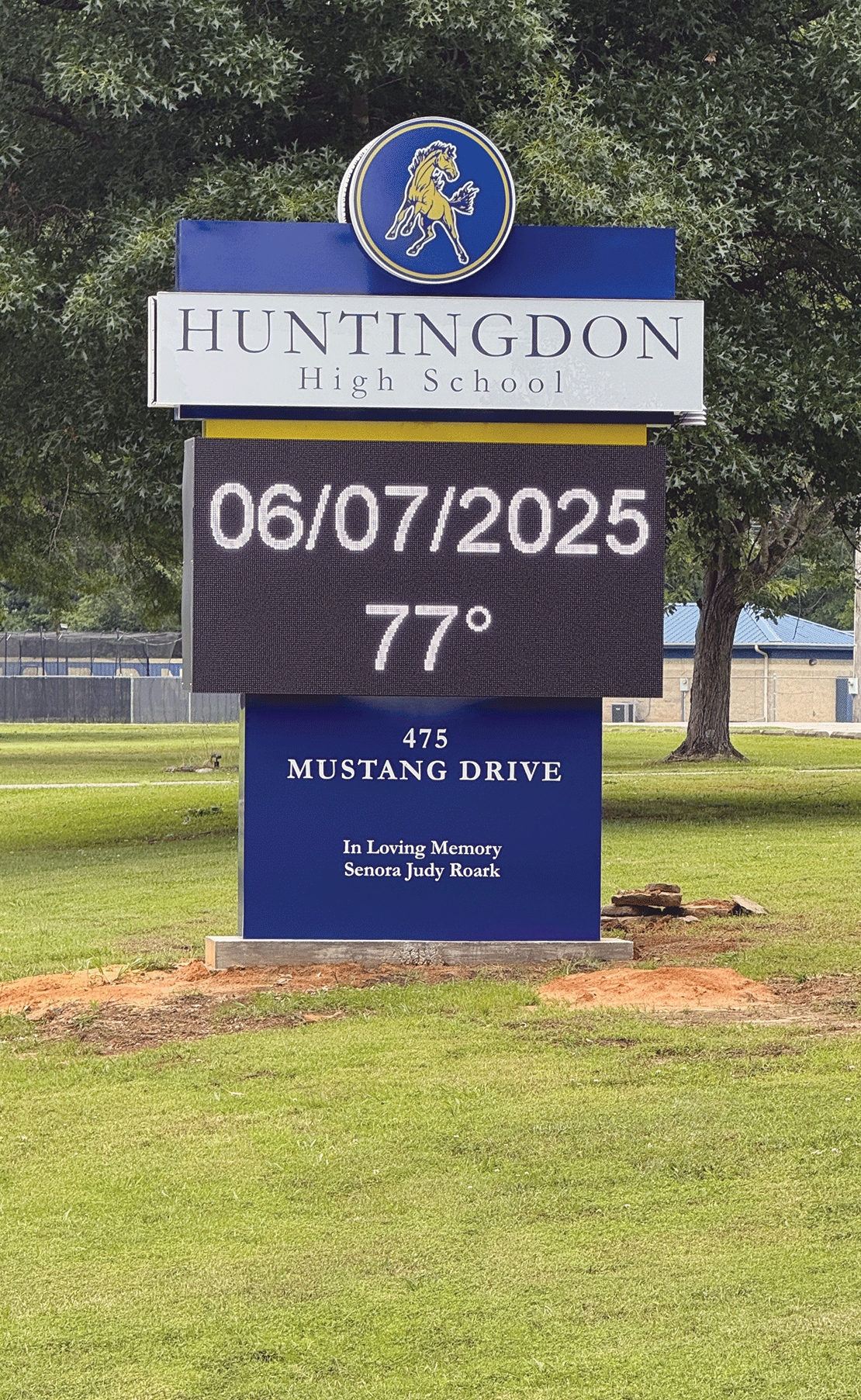 Huntingdon Schools Install Three New Digital Signs