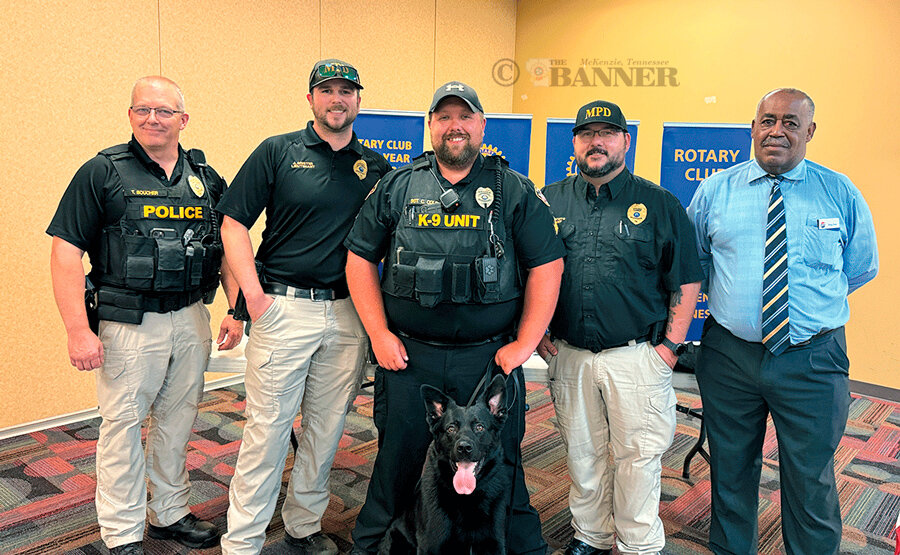 Rotary Members Hear About McKenzie Police