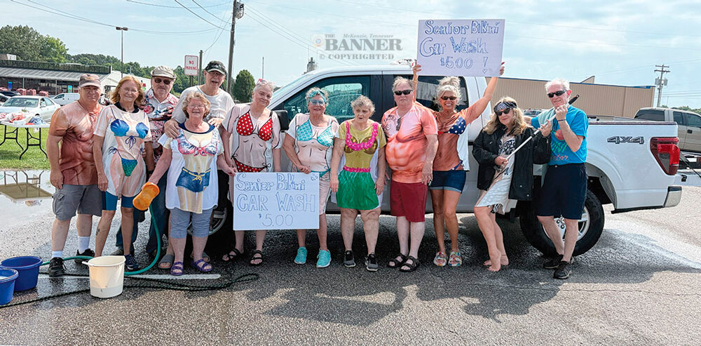 McKenzie Seniors Host Bikini Car Wash