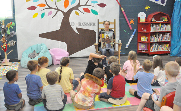 Carroll County Library Summer Readers Learn About Wildfire Prevention, Smokey Bear