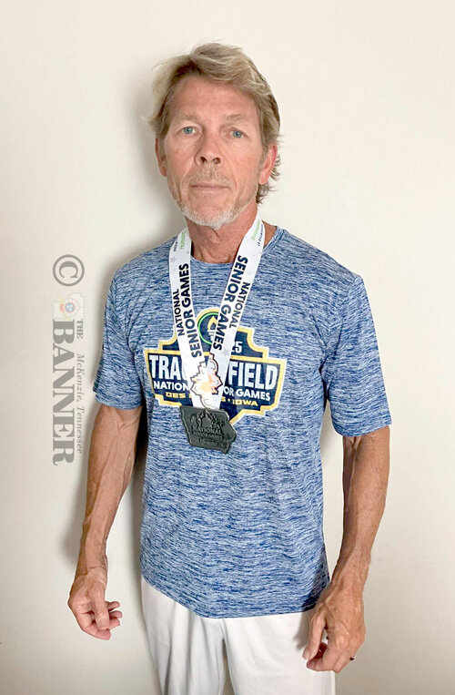 Chris Edlin Earns Silver at National Senior Games