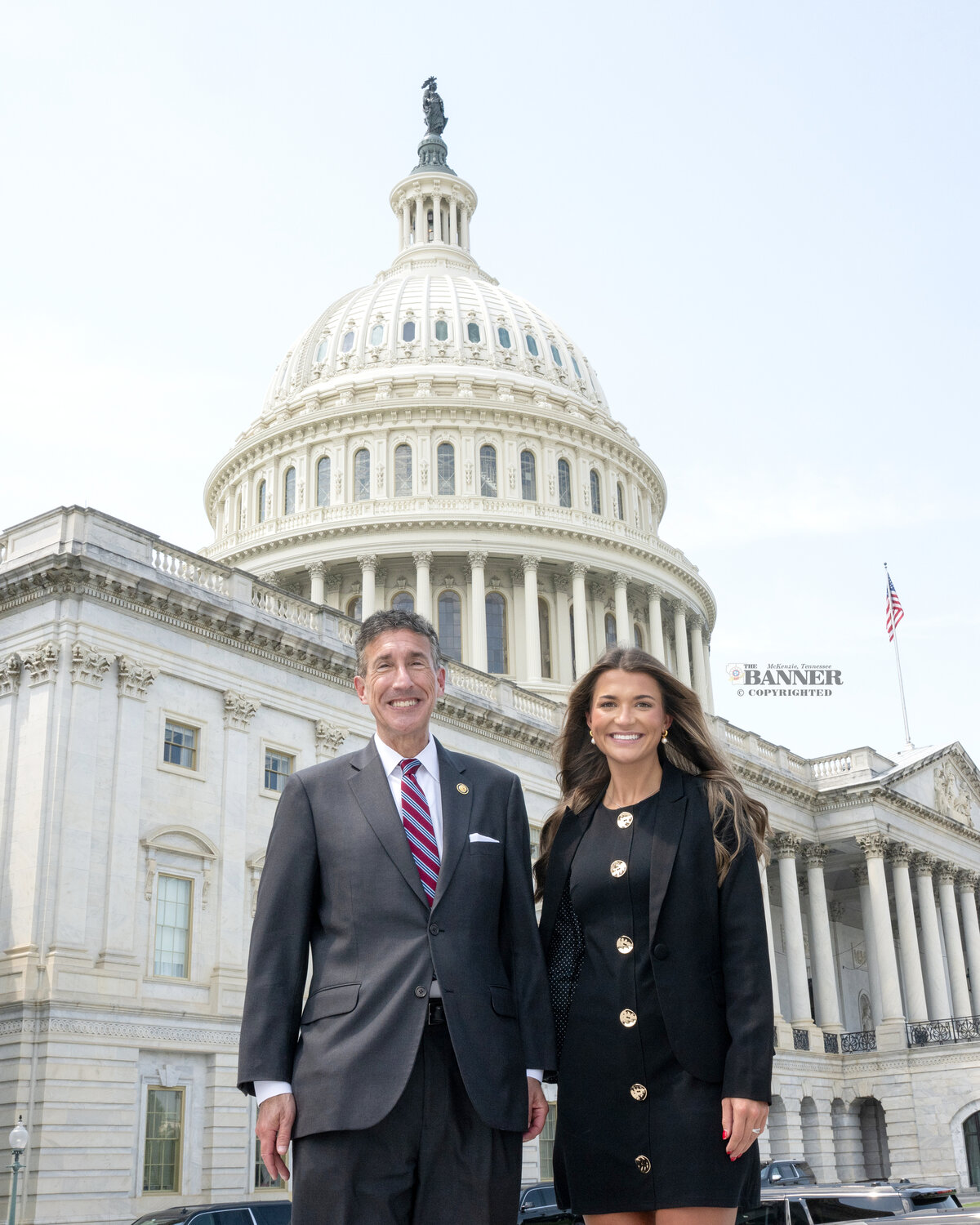 McKenzie Alumna Dyer Interns With Kustoff on Capitol Hill