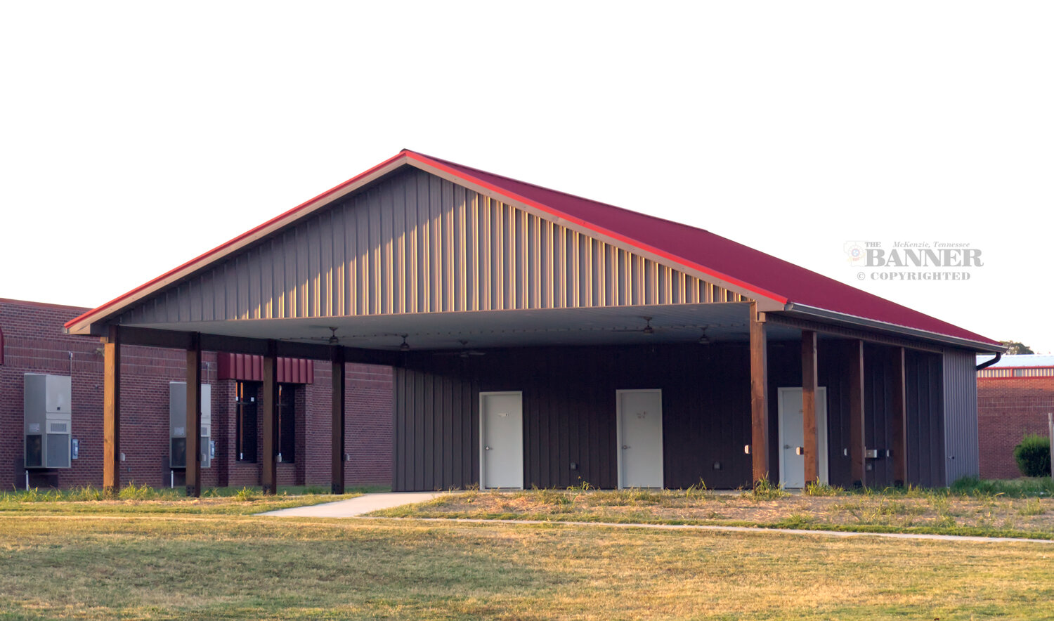 McKenzie High School Installs New Multi-Purpose Outdoor Pavilion
