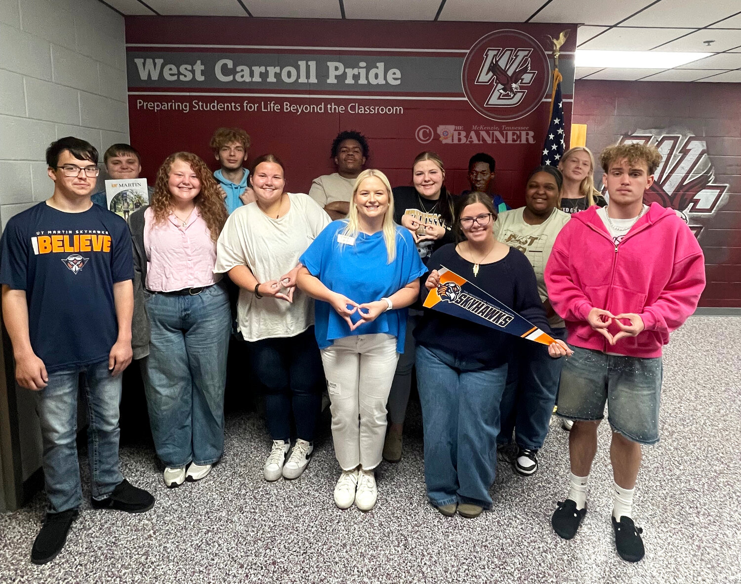 West Carroll Seniors Take First Steps Toward College During Application Month