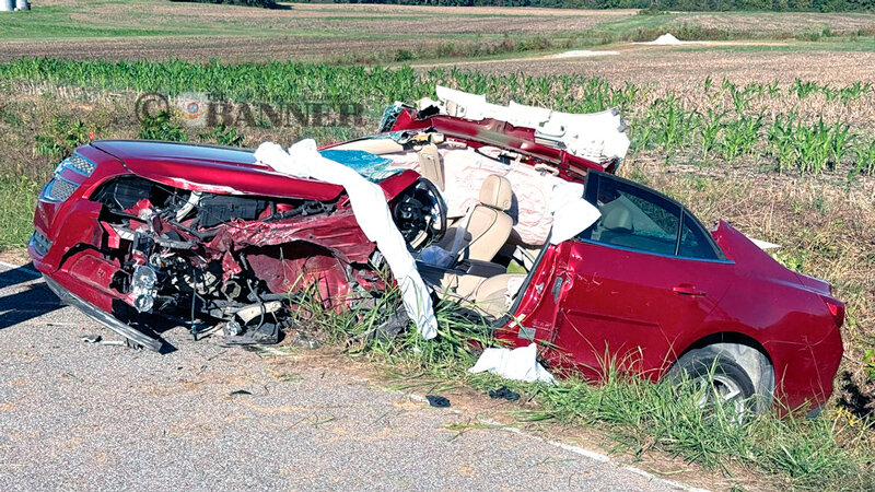 Two Injured in Head-On Crash
