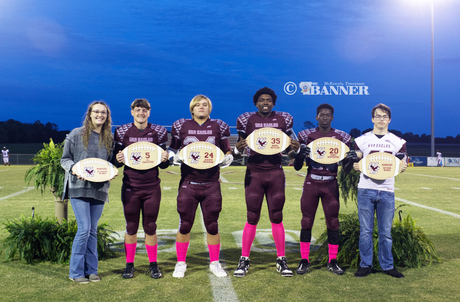 Nineteen War Eagles Honored During Senior Night