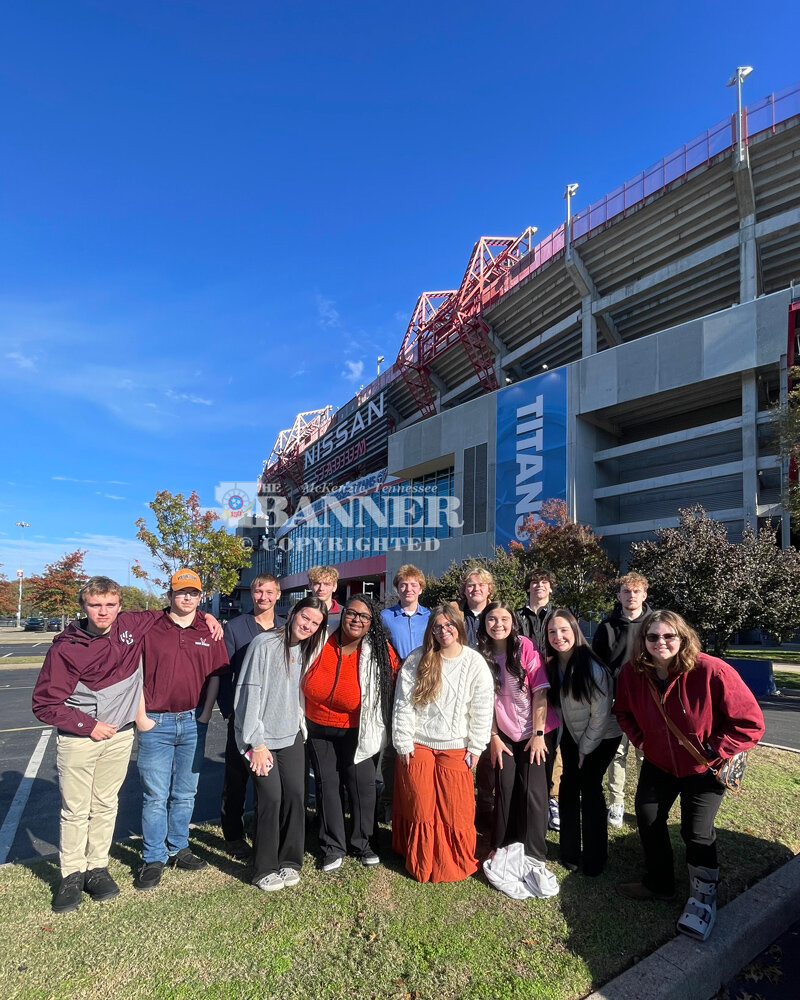 West Carroll FBLA Students Explore Careers At Tennessee Titans Learning Lab