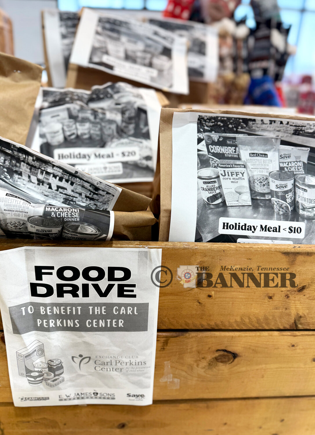 Area Stores Offer Holiday Food Bags for Charity
