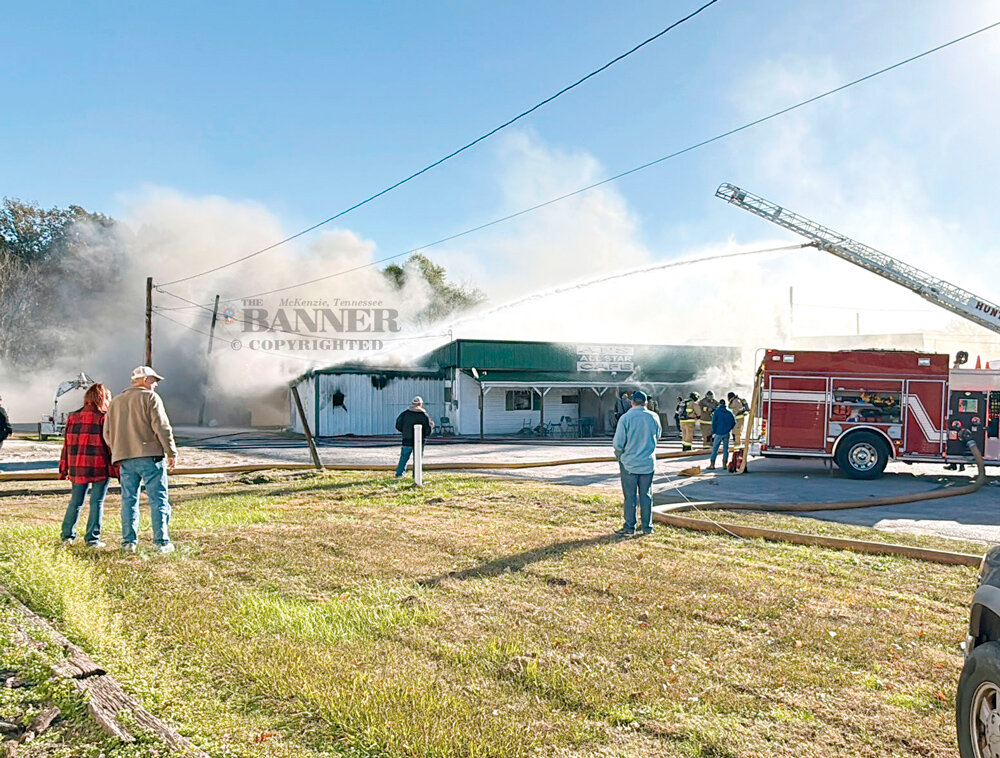 AJ’s Cafe Burns in Huntingdon