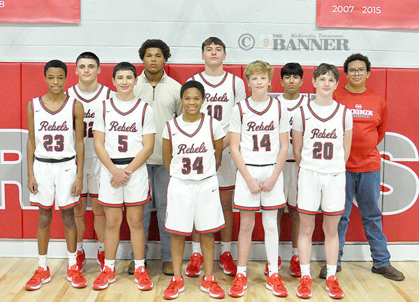 McKenzie Middle Honors Eighth Graders as Basketball Season Wraps