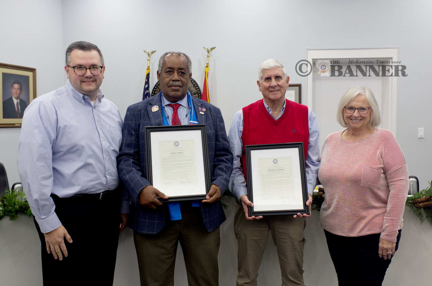 IDB Retirees Honored at Meeting