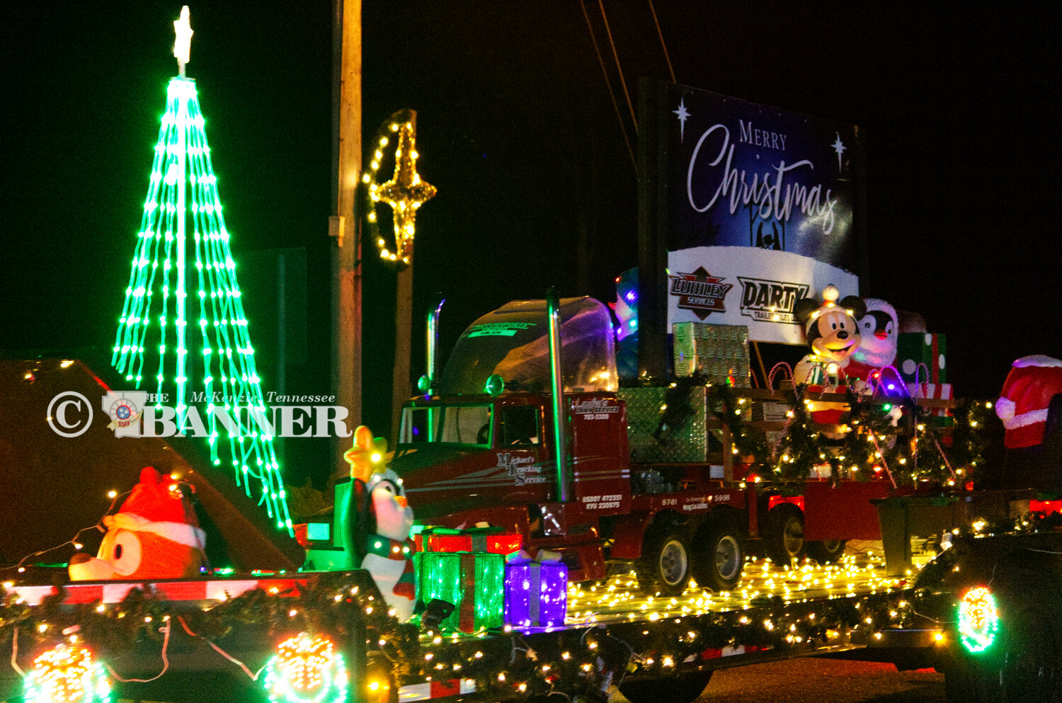 Town of Trezevant Masses For Christmas Parade