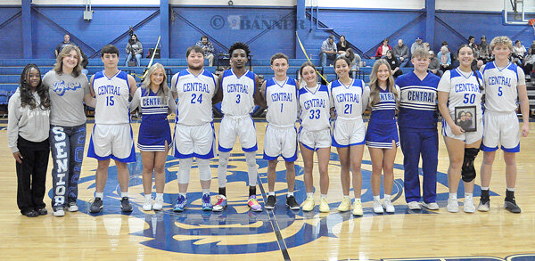Central Sweeps West Carroll on Senior Night