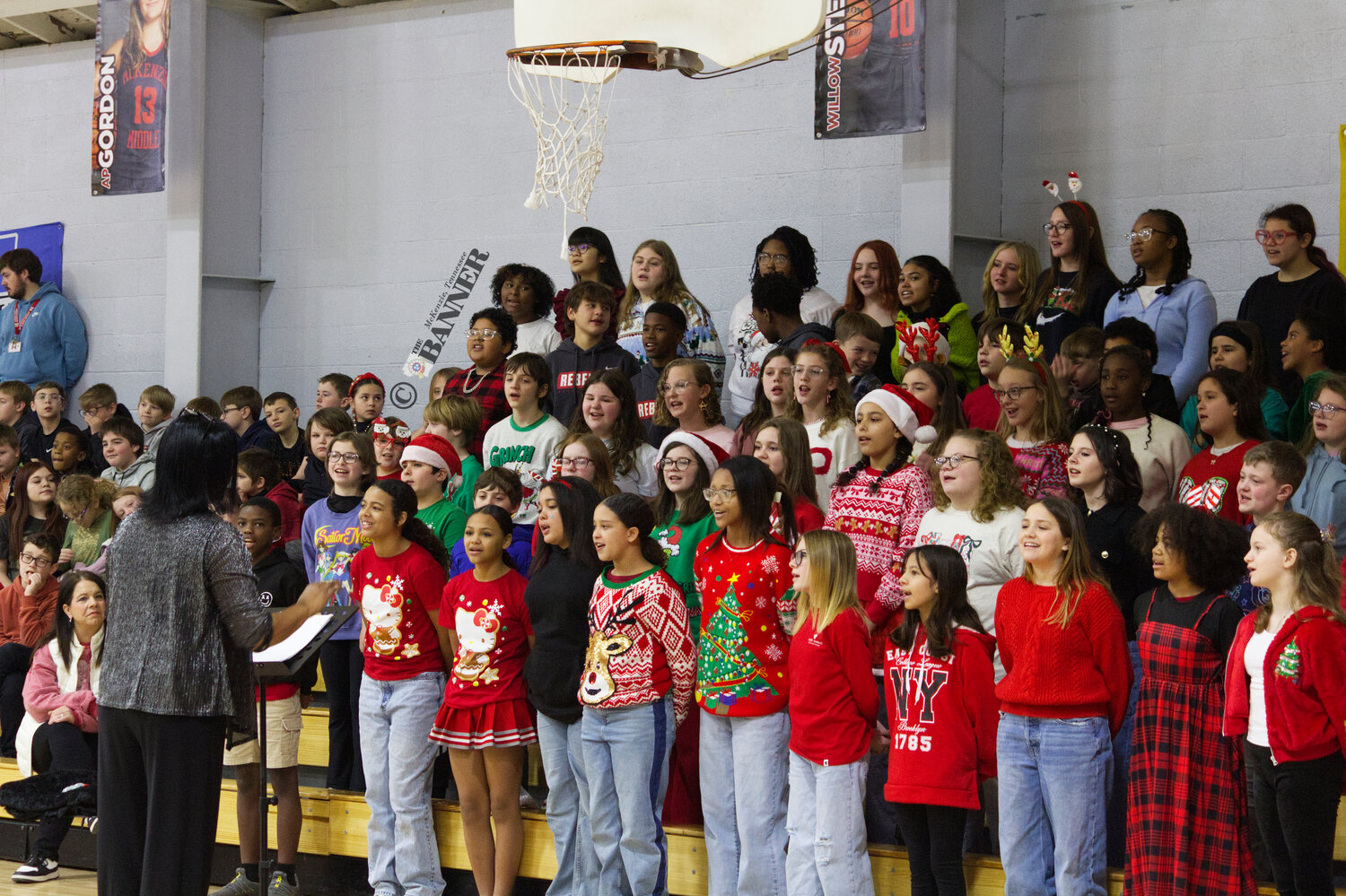McKenzie Middle School Christmas Program Displays Student Talent