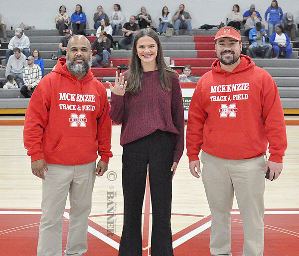 McKenzie Track's Wallace Presented Championship Ring