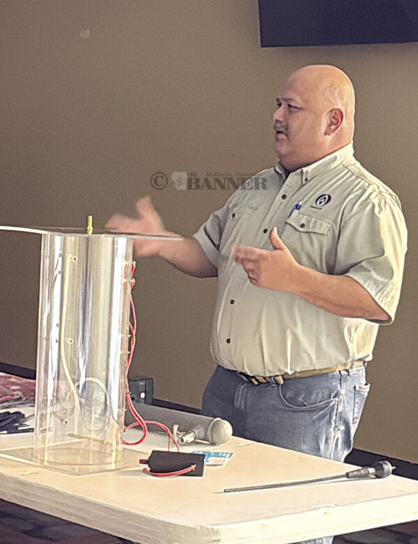 Rotarians Learn About West Tennessee Public Utilities