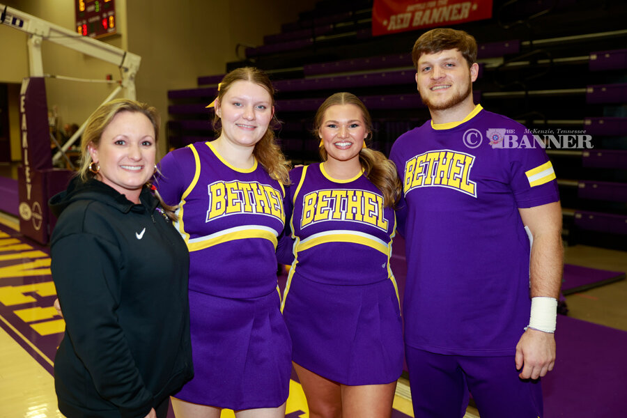 Three Weakley Countians Cheer for Bethel