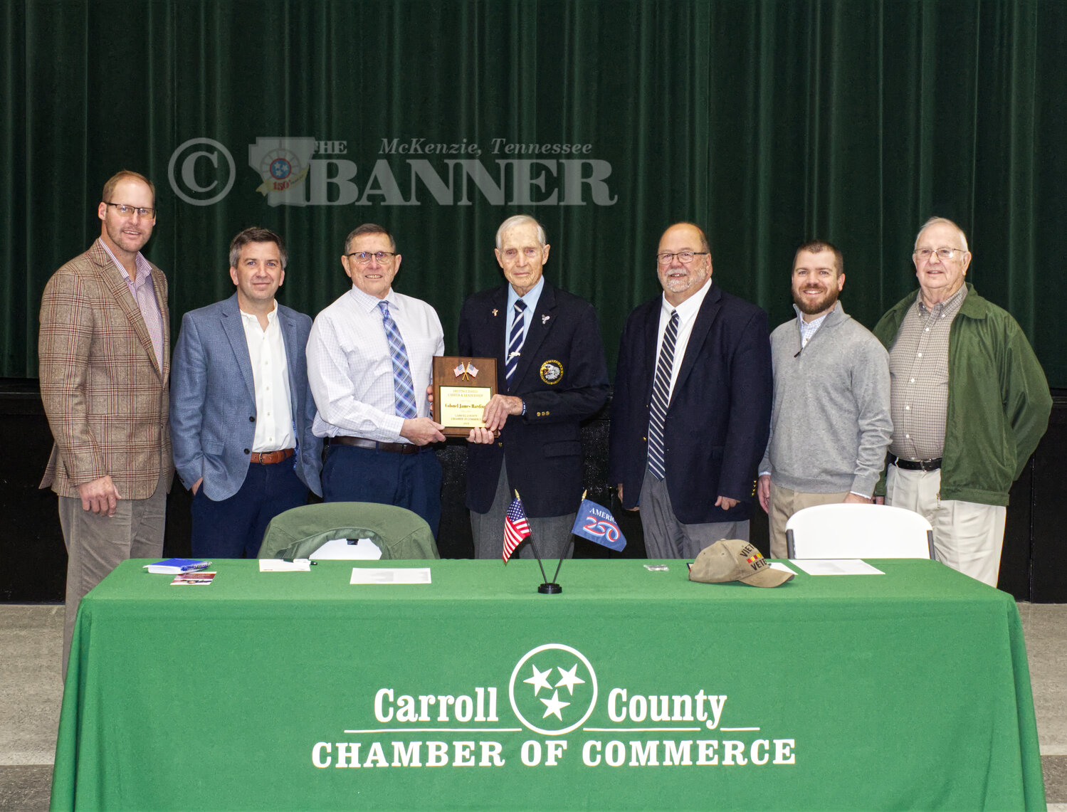 Col. James Harding Recognized for Heroism, Service During Capitol Talk