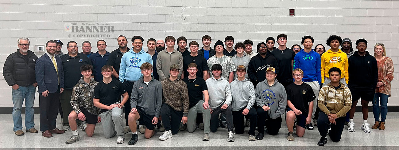 County Commission Honors Huntingdon Football Team
