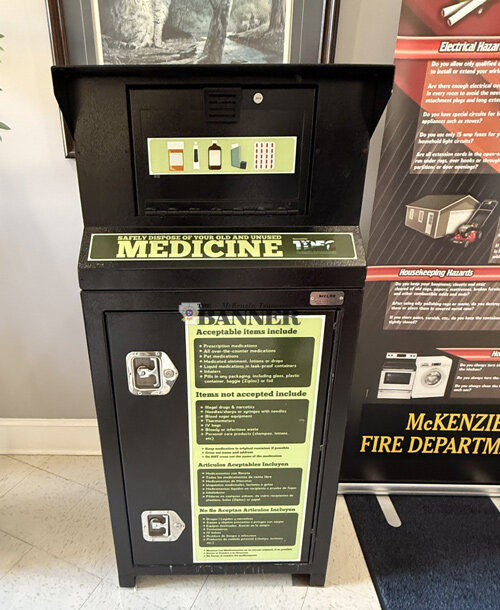 Safe Medication Disposal Now Available at McKenzie City Hall