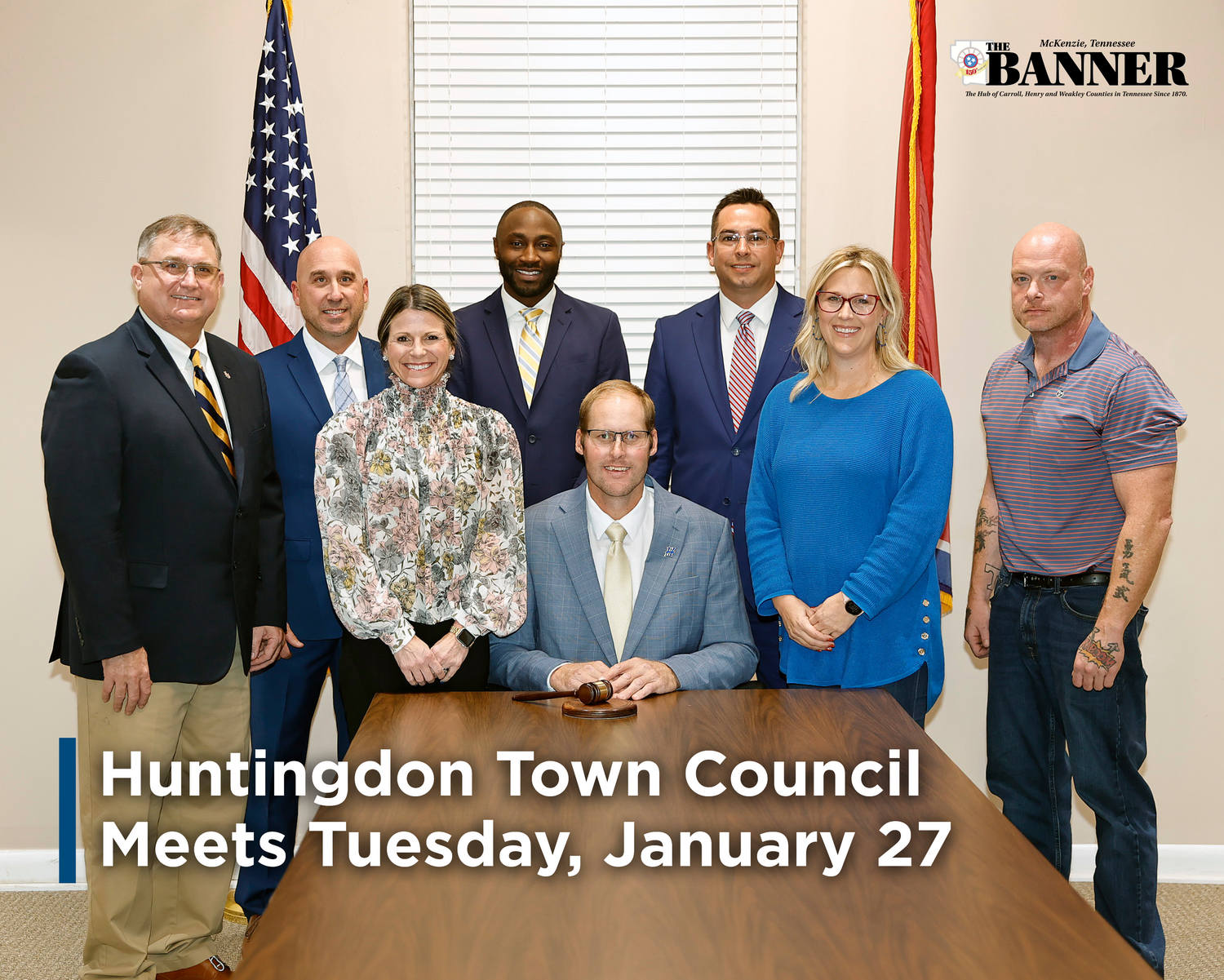 Huntingdon Town Council to Meet January 27
